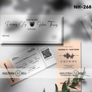 Thiệp cưới Hiếu Nguyễn thiết kế